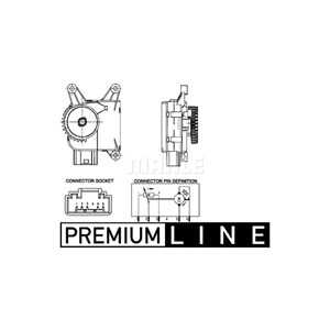 Reglering, blandningsklaff, audi,seat,skoda,vw, 6Q0907511C, 6R0 907 511 C, 6R0907511C