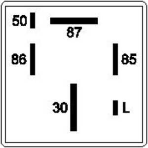 Relä, glödstiftssystem, opel, 12 38 532, 12 38 537, 12 38 627, 90228928, 90276101, 90341822