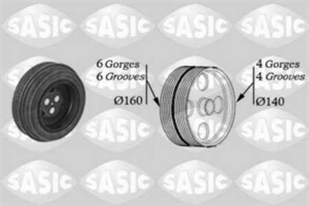 Remskiva, vevaxel, citroën,ford,peugeot, 0515S9, 0515T1, 1386188, 1539837, 1723700, 9677608180