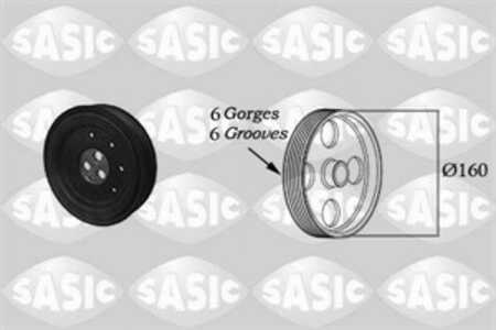 Remskiva, vevaxel, ford mondeo iii, mondeo sedan iii, mondeo turnier iii, transit buss, transit skåp, 1124891, 1226637, 1226638