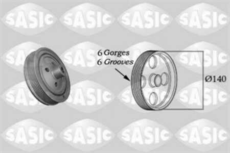 Remskiva, vevaxel, ford c-max, focus ii, focus c-max, focus sedan ii, focus turnier ii, tourneo connect, transit connect, 11319