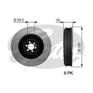 Remskiva, vevaxel, alfa romeo,fiat,lancia, 46427969, 46544615, 46742884, 55184474, 55187707, 55215574, 55217328, 60815929, 7174