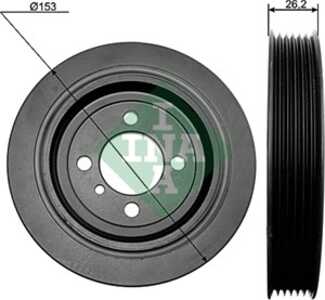 Remskiva, vevaxel, hyundai,kia, 2312427300, 23124-27300