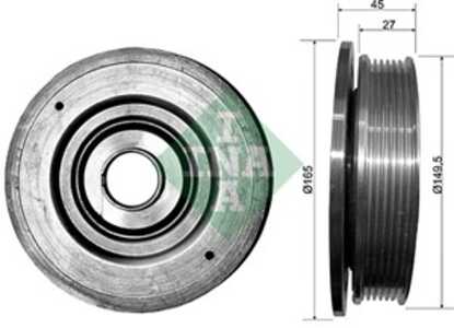 Remskiva, vevaxel, nissan,opel,renault,vauxhall, 44 01 782, 44 11 109, 44 18 764, 44 30 600, 44 30 728, 44 33 562, 4401782, 441