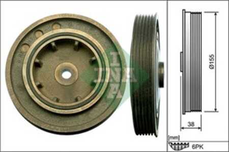 Remskiva, vevaxel, nissan,opel,renault,vauxhall, 1230300QA1, 12303-00QA1, 1230300QAC, 12303-00QAC, 44 13 748, 44 14 115, 441374