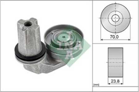 Remsträckare, Drivrem, Upptill, land rover discovery iii, discovery iv, discovery van iii, discovery van iv, range rover sport 