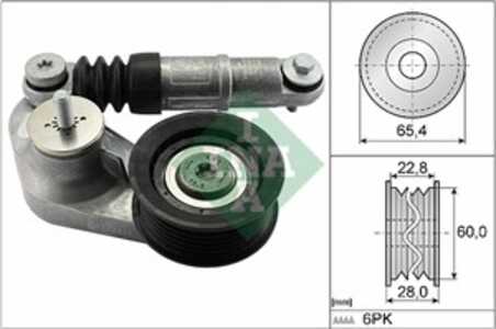 Remsträckare, Drivrem, land rover discovery sport, freelander 2, range rover evoque, BJ326A228CA, LR0 28880, LR0 34128, LR02888