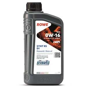 Rowe Hightec Synt Rs D1 0w-16 1l, honda,suzuki,toyota,lexus