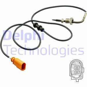 Sensor, avgastemperatur, vw beetle, beetle cabriolet, golf vi, golf van vi, 03L906088EG, 03L906088G