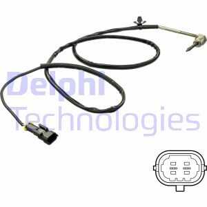 Sensor, avgastemperatur, cadillac bls, bls wagon, saab 9-3, 9-3 cabriolet, 9-3 kombi, 9-3x, 55557052