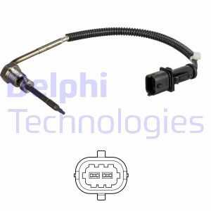 Sensor, avgastemperatur, fiat idea, idea van, lancia musa, 51825679, 51832320