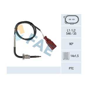 Sensor, avgastemperatur, , vw, 03G 906 088, 03L 906 088 BP, 03L 906 088 HJ