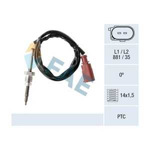 Sensor, avgastemperatur, , audi,seat,skoda,vw, 04L 906 088 E