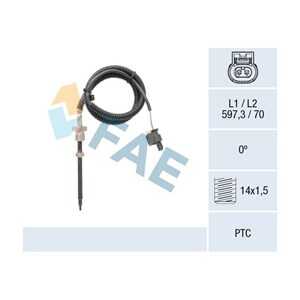 Sensor, avgastemperatur, mercedes-benz, 000 905 88 04, 005 153 22 28, 007 153 34 28, 007 153 95 28, A 000 905 88 04, A 005 153 