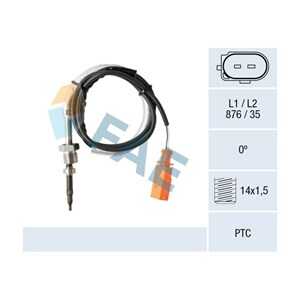 Sensor, avgastemperatur, , seat exeo, exeo st, vw caddy minibus,  minivan iii, caddy skåp/stor limousine iii, touran, 03G 906 0