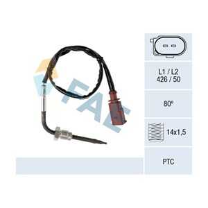 Sensor, avgastemperatur, , audi,seat,skoda,vw, 036 906 088 P, 03L 906 088 FG, 03L 906 088 P, 03P 906 088 C, 03P 906 088 E