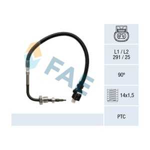 Sensor, avgastemperatur, , mercedes-benz a-klass [w169], b-klass sports tourer [w245], 001 905 09 00, A 001 905 09 00