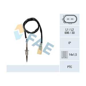 Sensor, avgastemperatur, , audi,seat,skoda,vw, 04L 906 088 BF, 04L 906 088 CG