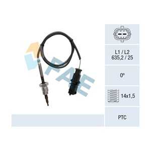 Sensor, avgastemperatur, , alfa romeo mito, fiat grande punto, punto evo, 55204765