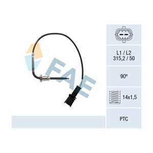 Sensor, avgastemperatur, , fiat ducato buss, ducato flak/chassi, ducato skåp, 51825699, 51900023, 55218489, 55237922