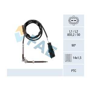 Sensor, avgastemperatur, , fiat doblo minibus,  minivan, doblo skåp/stor limousine, lancia thesis, 51807904, 55203809, 55212787