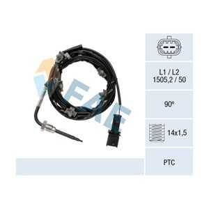 Sensor, avgastemperatur, , opel astra h, astra h gtc, astra h kombi, astra h skåp / kombi, astra h twintop, zafira / zafira fam