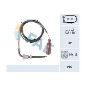 Sensor, avgastemperatur, , audi a6 c6, a6 c6 avant, 03G 906 088 AA, 4F0 906 088