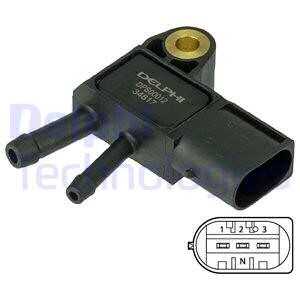 Sensor, avgastryck, , mercedes-benz,smart, 0041539528, 0051537428, 0051537728, 006 1534 928, 0061539528, 0071536128, 6429050100