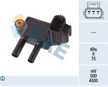 Sensor, avgastryck, ford, 1681883, 1684593, 1698614, 1775946, 1786775, AG91-5H209-BA, AG915-H209-BAA, AV61-5H209-EA, AV61-5L200