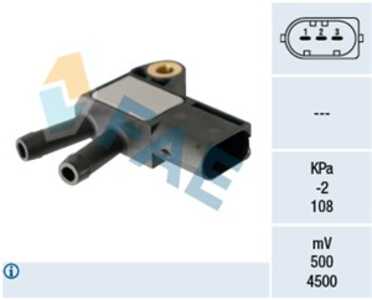 Sensor, avgastryck, mercedes-benz, 642 905 02 00, A 642 905 02 00