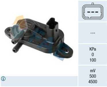 Sensor, avgastryck, fiat scudo buss, scudo flak/chassi, scudo skåp, lancia phedra, mini mini, mini clubman, 1400952180, 16.231.