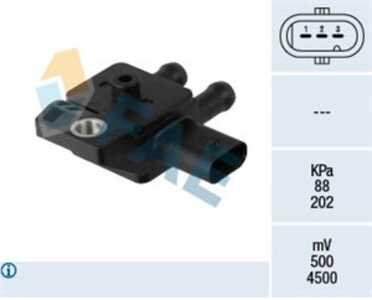 Sensor, avgastryck, , bmw,mini,toyota, 13 62 7 805 758, 7 805 758, 89481-YV020