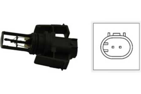 Sensor, insugslufttemperatur, Nedre, Upptill, chrysler,daewoo,jeep,mercedes-benz,mitsubishi,smart,ssangyong,vw, 0005422818, MN9