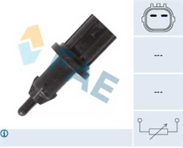 Sensor, insugslufttemperatur, honda, 37880-PLC-004