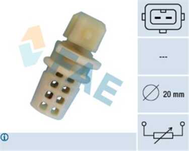 Sensor, insugslufttemperatur, mitsubishi,opel,renault,volvo, 0836402, 09109683, 30804940, 30871112, 4401683, 77 00 744 583, 77 