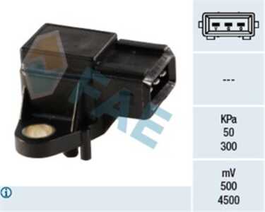 Sensor, insugstryck, Insugsgrenrör, bmw, 13 61 7 787 142, 7 787 142