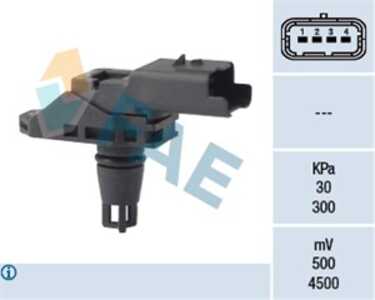 Sensor, insugstryck, Insugsgrenrör, citroën,ds,fiat,ford,mazda,mitsubishi,peugeot,toyota,volvo, 1683949, 1796446, 1920 QR, 1920