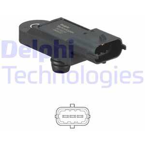 Sensor, insugstryck, opel,renault,vauxhall, 4420747, 93168455