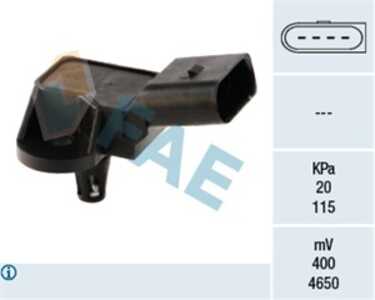 Sensor, insugstryck, audi,seat,skoda,vw, 06B 906 051, 1706