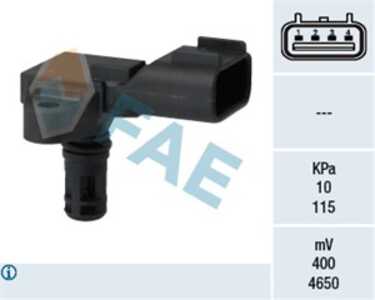 Sensor, insugstryck, ford fiesta vi, fiesta van vi, 1516717, 2S6A-9F479-CB