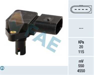 Sensor, insugstryck, audi,seat,skoda,vw, 027 998 041 1, 036 906 051 D, 036 906 051, 036 998 041 1