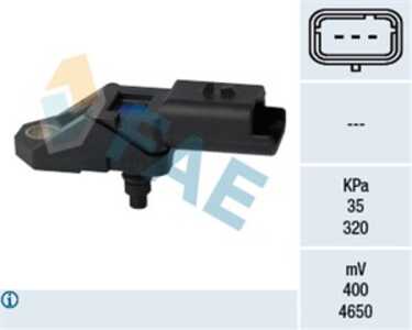 Sensor, insugstryck, citroën,fiat,ford,lancia,land rover,peugeot, 1427942, 1438809, 1588A122, 1920 LG, 1920.LG, 6G9Q-9F479-AB, 