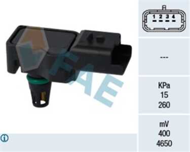 Sensor, insugstryck, citroën,mini,peugeot, 13 62 7 535 069, 1922 R6, 1922.R6, 7 353 069, 7 535 069, 7535069, V7.535.069.80