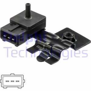 Sensor, insugstryck, volvo s60 i, v70 ii, 9486209