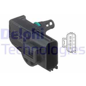 Sensor, insugstryck, ford c-max ii, maverick, 1319285, 1439251, 1446702, 4S4G9F479AA, 4S4G9F479AB, 4S4G9F479AC