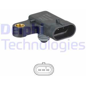 Sensor, insugstryck, chevrolet,daewoo, 25195786