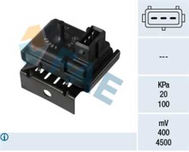 Sensor, insugstryck, citroën,fiat,peugeot, 1920 P2, 1920.P2, 96.131.023, 9613102380