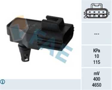 Sensor, insugstryck, ford fiesta iv, fiesta skåp/stor limousine, focus i, ka, ka van, 1086439, 1087424, 1709, XS6F-9F479-AA, XS