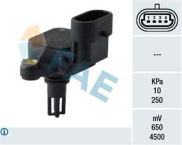 Sensor, insugstryck, saab 9-3, 9-3 cabriolet, 9-5, 9-5 kombi, 55 560 162, 55 563 262, 55563262, 91 97 948, 9197948, AX-132