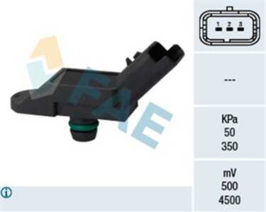 Sensor, insugstryck, citroën,mini,peugeot, 13 62 7 540 508, 1920 KZ, 1920.KZ, 7 540 508, AS-426, V7.540.508.80